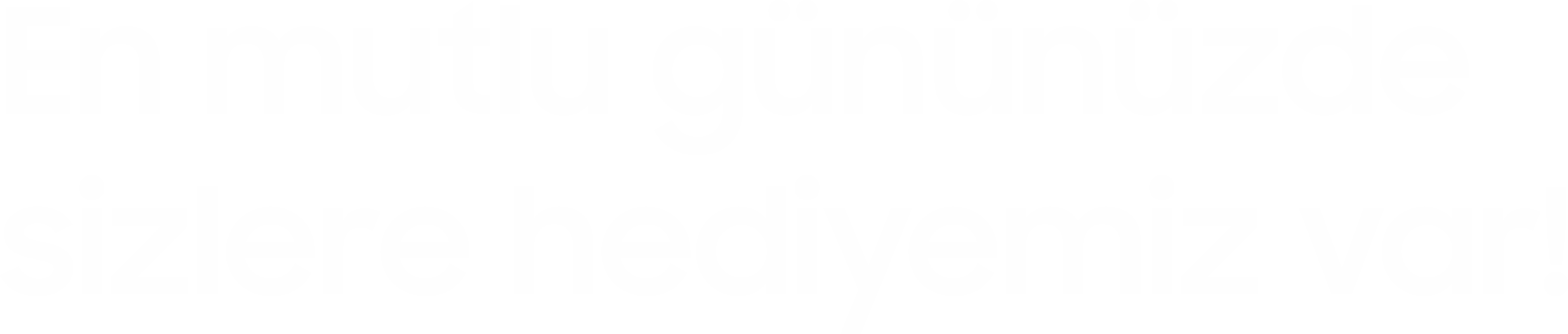En mutlu gününüzde sizlere hediyemiz var!